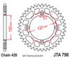 JT RaceLite takaratas 47-h / 428, musta