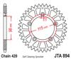 Aluminium Rear Sprocket 48-Teeth, 420-Chain