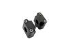 Accossato Riser Kit +40 mm (för 22 mm styre) Svart