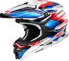 Shoei VFX-WR 06 crossikypärä TC-10 val/sin/pun