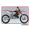 Dekalsats Replica OEM Honda 1998