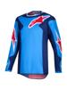 Alpinestars Fluid crossipaita sini/puna