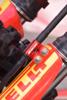 Scar Brake Line Clamp - Honda / Yamaha / Red 