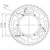 Doppler kedjedrev-kit 14 X 53 - 420