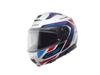 Schuberth C5 Omega Vit/Blå/Röd