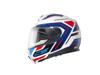 Schuberth C5 Omega Vit/Blå/Röd