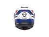 Schuberth C5 Omega Vit/Blå/Röd