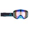 AMOQ Vision Vent+ Magnetic goggles black/blue (blue mirror lens)