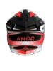 AMOQ Friction Mips crossikypärä must/ pun.