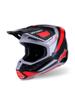 Alpinestars S-M7 crossikypärä mus/hop/ pun