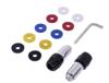 Tangonpäätypainot väriholkeilla 13mm/17mm