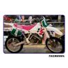 Technosel Classic Mx Sticker Kit + Seat Cover