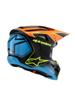 Alpinestars S-M3 crossikypärä musta/ oranssi