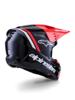Alpinestars S-M3 crossikypärä musta/ puna