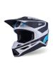 Alpinestars S-M3 crossikypärä harma/ valko