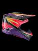 Alpinestars S-M10 crossikypärä mus./ pink/ liila
