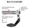 Gbracing bromsspaksskydd med 14 mm insats