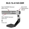 GBRacing bromsspaksskydd med 16 mm insats