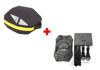 Hepco & Becker ROYSTER DAYPACK SAFETY takalaukku + Seatpad-laukkutaso