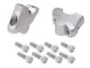 Hepco & Becker tangon siirtopalat 30mm/21mm hopea