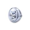 Highsider BRITISH 7-tuuman LED etuvalo kromi