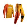 Leatt 3.5 MX housut + paita kelta-oranssit