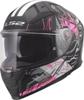 LS2 FF811 Vector 2 Darflo umpikypärä musta/pinkki