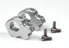 LSL RISEUP-kiinnikkeet 16/28mm X-Bar hopea