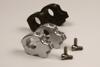 LSL RISEUP-kiinnikkeet 16/28mm X-Bar hopea