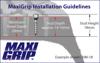 Maxi Grip Racing kilpanastasarja 11mm/100kpl (sis. asennustyökalun)