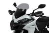 MRA Vindruta Touring Svart Multistrada 950 17-