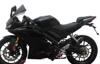 MRA Vindruta Racing Rökfärgad YZF R125