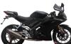 MRA Vindruta Racing Rökfärgad YZF R125