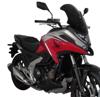 MRA Vindruta Touring Svart NC 750 X
