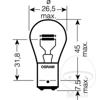 Osram Original P21/5W 12V polttimo (BAY15d)