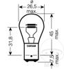 Osram Original P21/5W 12V polttimo (BAY15d)