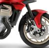 Pyramid Extra etulokasuojan jatke mattamusta (Moto Guzzi V100 Mandello '22-26)