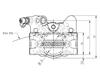 Accossato radiaali jarrusatula vasen 60mm