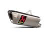 Akrapovic slip-on titaani vaimennin E-hyväksytty