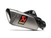 Akrapovic slip-on titaani vaimennin E-hyväksytty