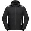 Spidi Hoodie Armor Light ajohuppari musta