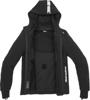 Spidi Hoodie Armor Light ajohuppari musta