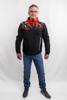 Spidi Hoodie Evo Sport ajohuppari musta/puna