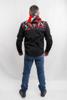 Spidi Hoodie Evo Sport ajohuppari musta/puna